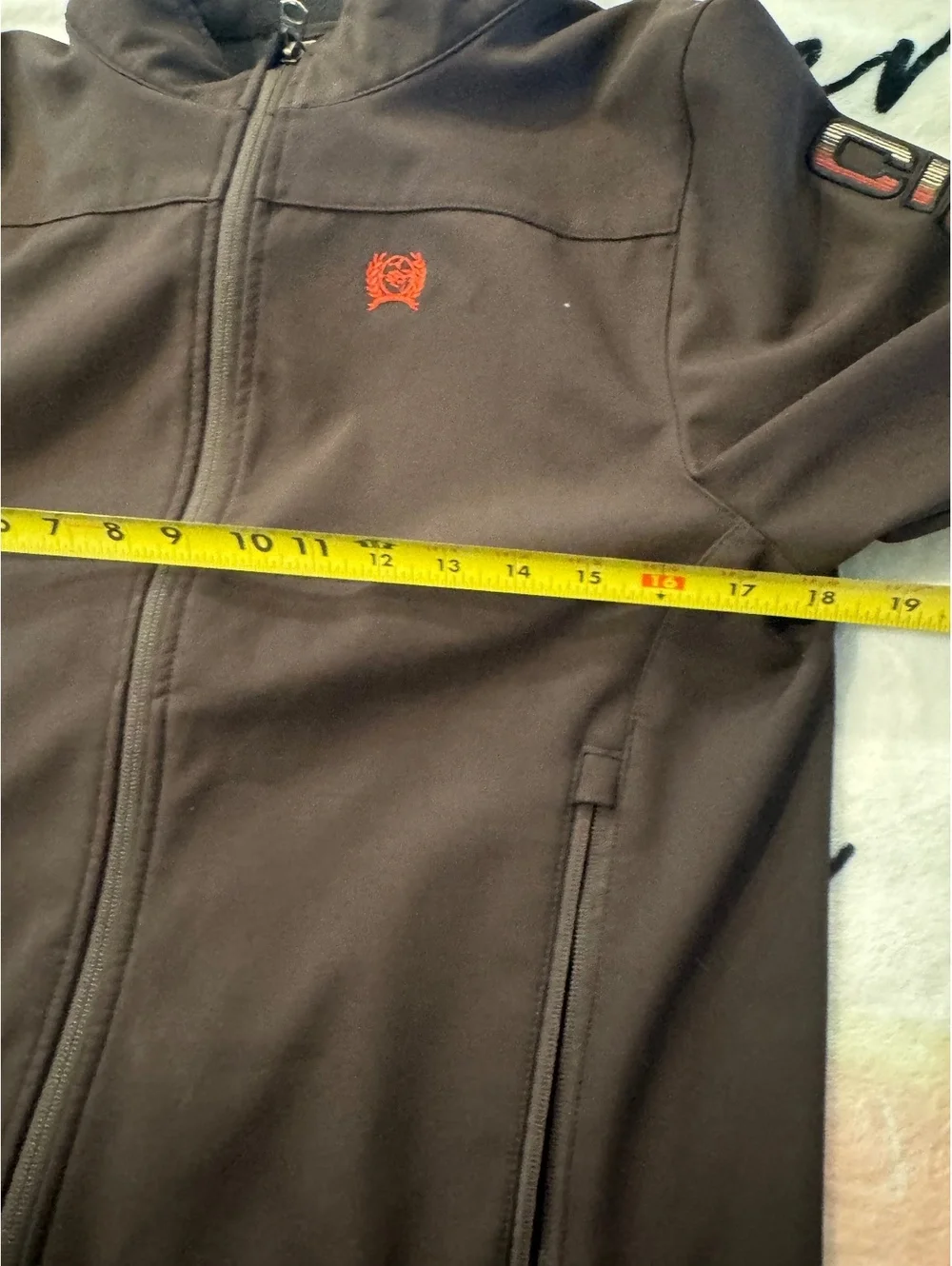 Cinch Boys' Logo Denim-Look Jacket (laminated fabric) Size XL (14) [COPY]